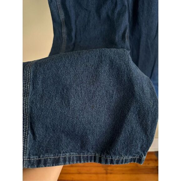 Men's Carhartt Dungaree Fit Jeans Size 44x32 100% Cotton Work Jeans - Picture 4 of 7